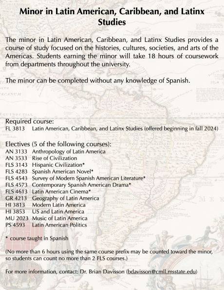 Image of New Minor in Latin American, Caribbean, and Latinx Studies