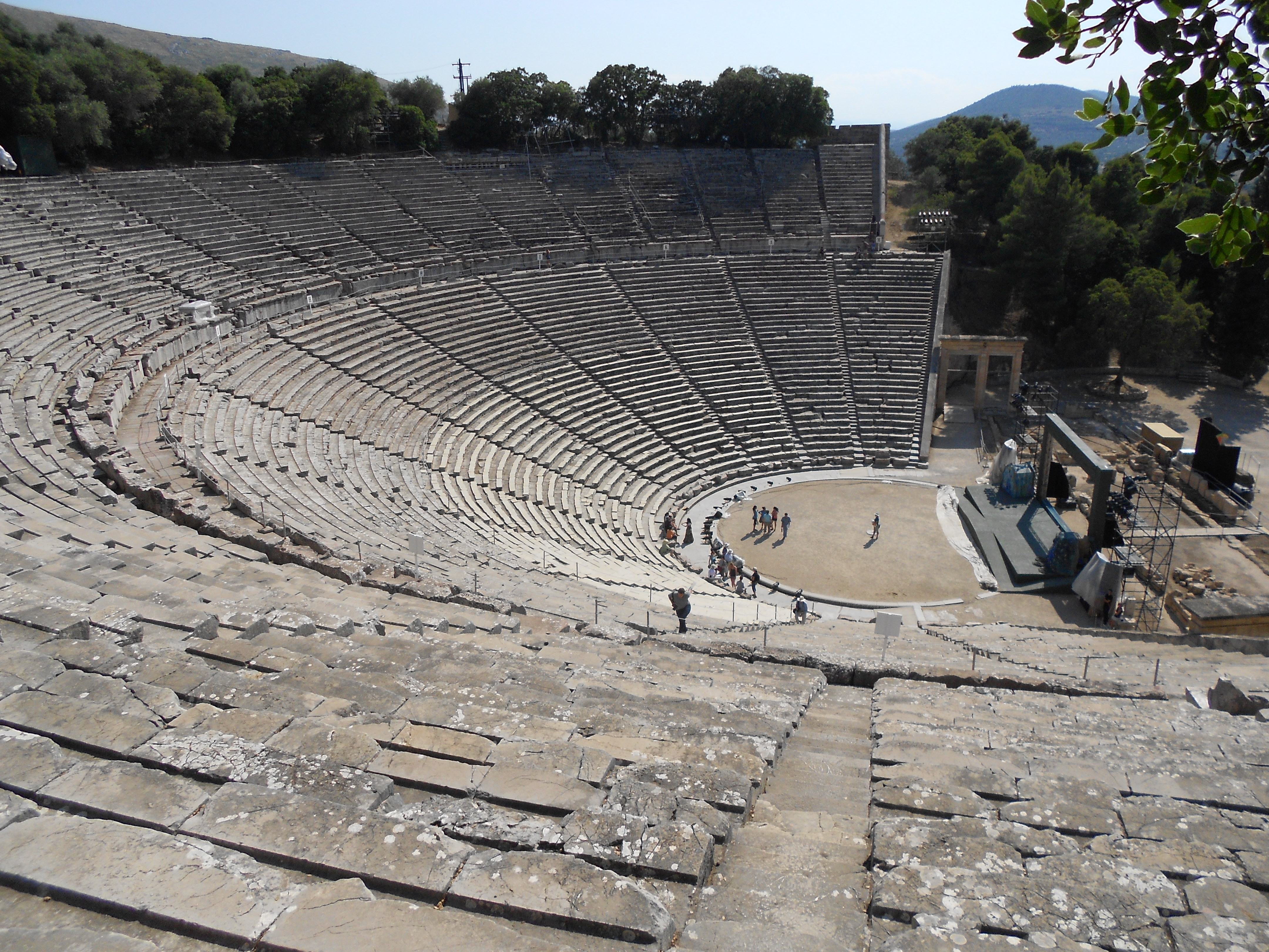 Image of the ancient theatre at Epidaurus